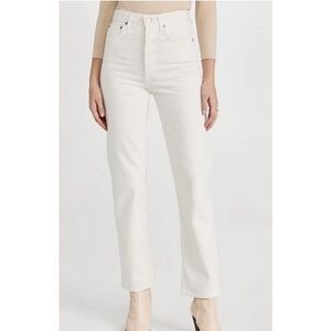 NWT AGOLDE 90s Pinch Waist Jean in Drum